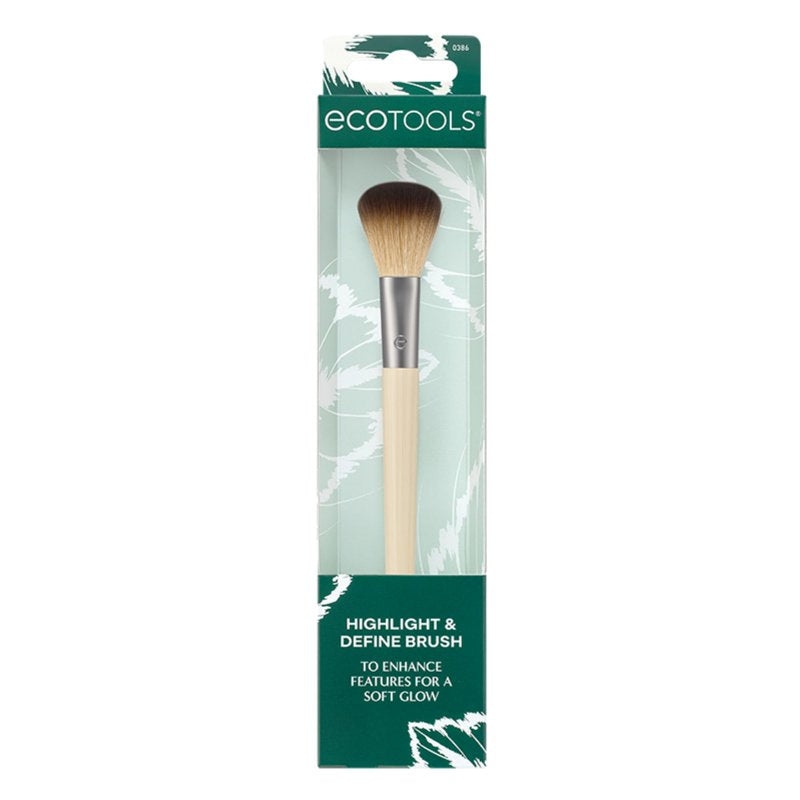 Highlight and Define Makeup Brush with Tapered Synthetic Bristles