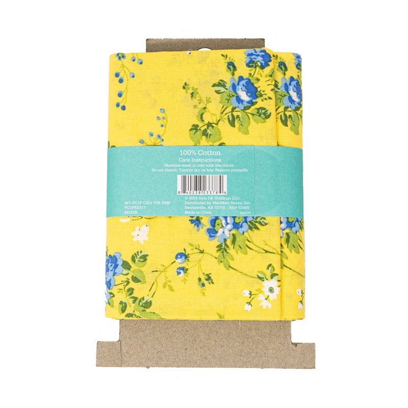 2 Pack Cotton Fabric - Vine Mze Print 44 Inch Wide Quilting & Sewing Material