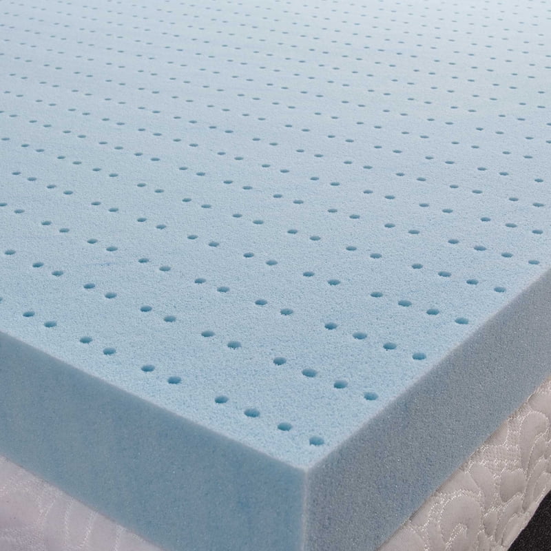 Comfort Tech 4-Inch TheraGel Memory Foam Mattress Topper - Full Size