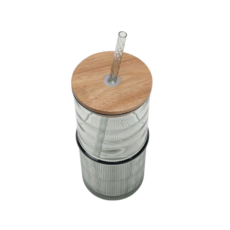 Green Ribbed Tritan 2-Piece Tumbler Set - Better Homes & Gardens