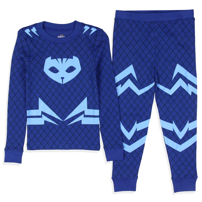 Blue Toddler Girls Boys PJ Masks Catboy Costume Pajama Set 2T