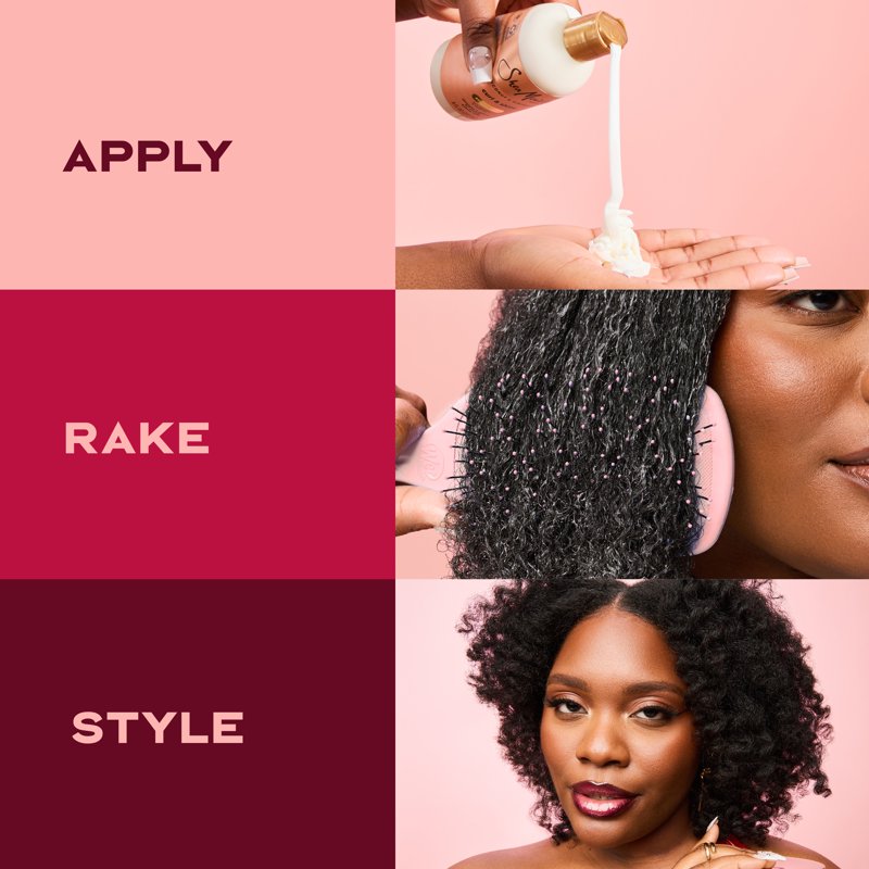 Curl & Style Milk with Coconut & Hibiscus - 8 fl oz