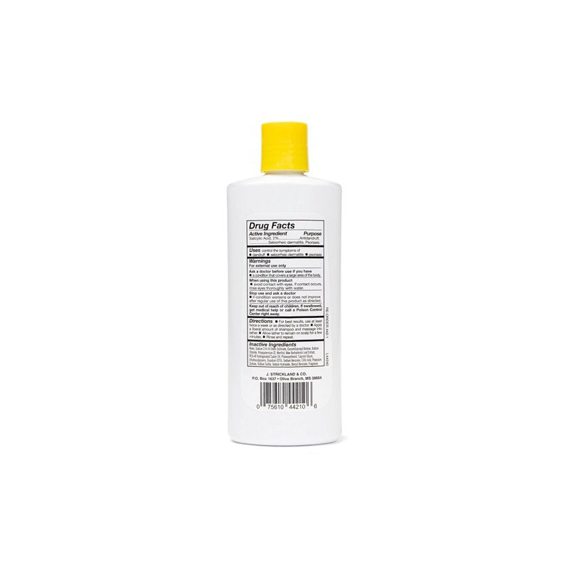 Medicated Dandruff Shampoo with Salicylic Acid, Cooling Menthol, 7.5 oz