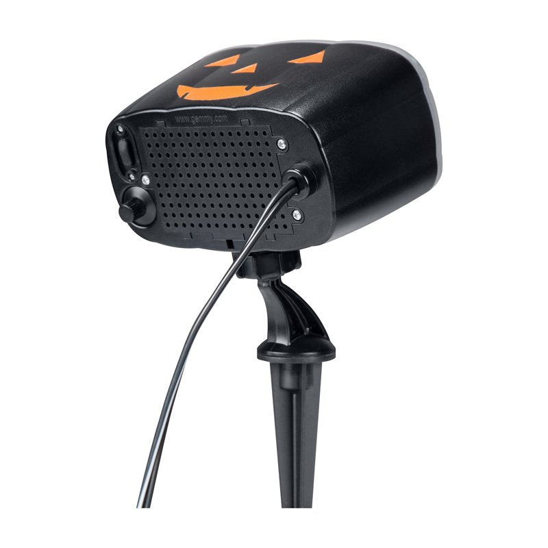 LED Flood Light with 2-Way Switch for Halloween Holiday Decor Black