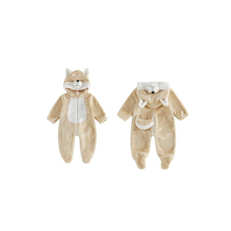 Kids Toddler Baby Halloween Frog Dog Costume - Apricot, 12-18 Months