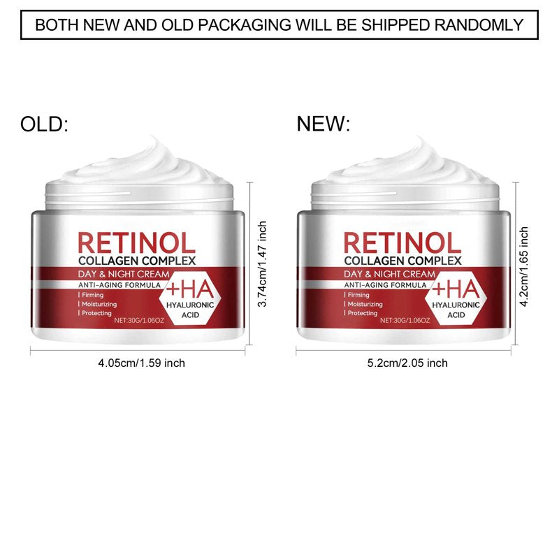 Retinol Nighttime Face Moisturizer - Anti-Aging Cream for All Skin Types