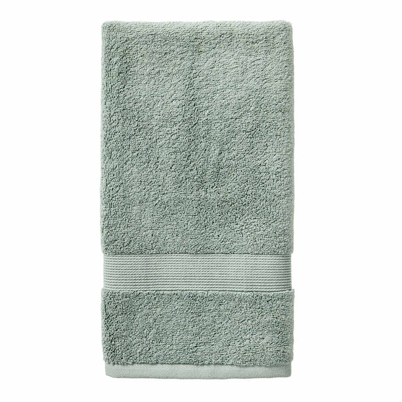 Better Homes & Gardens 6-Piece Soft Cotton Towel Set - Green River, Variation 1