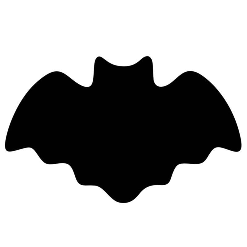 Halloween Bat Bath Mat Gothic Bath Rug Non-Slip Bathroom Decor 38x20 Inches