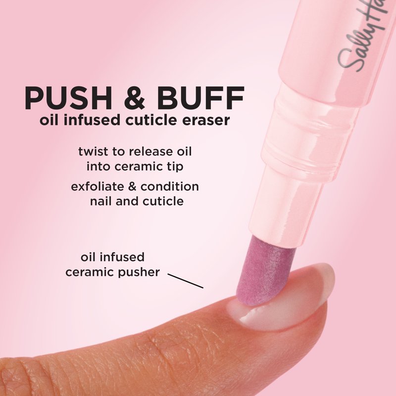 Cuticle Eraser Pen with Centella & Sweet Almond Oils - 2 in 1