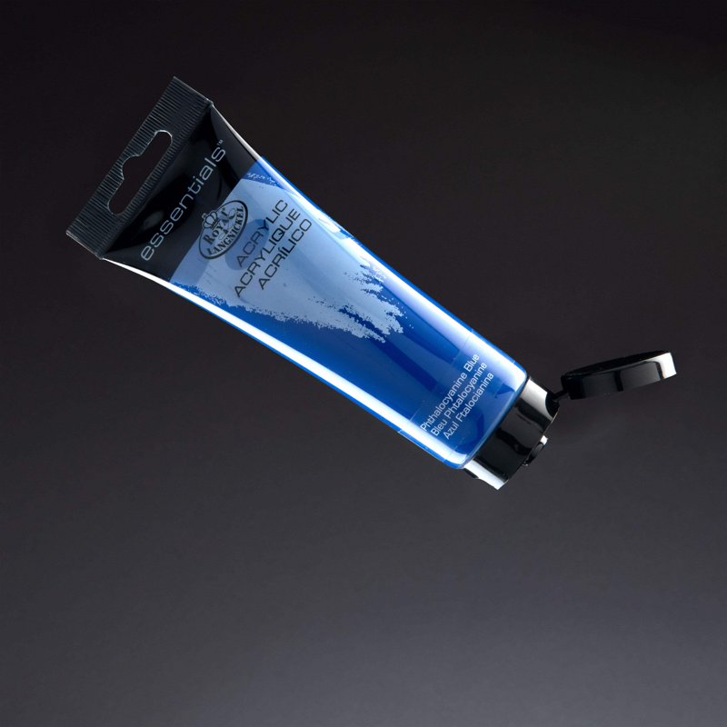 Acrylic Artist Paint - 120ml Phthalocyanine Blue - Vibrant & Versatile