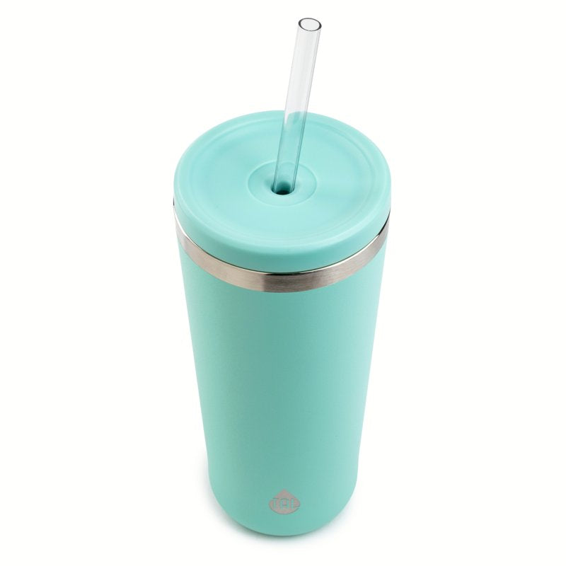 Stainless Steel Ranger Tumbler 24 oz with Straw - Mint