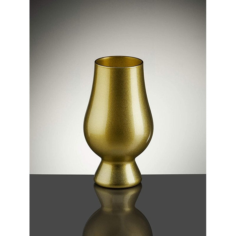 Blind Tasting Crystal Whiskey Glasses - Set of 2 Gold