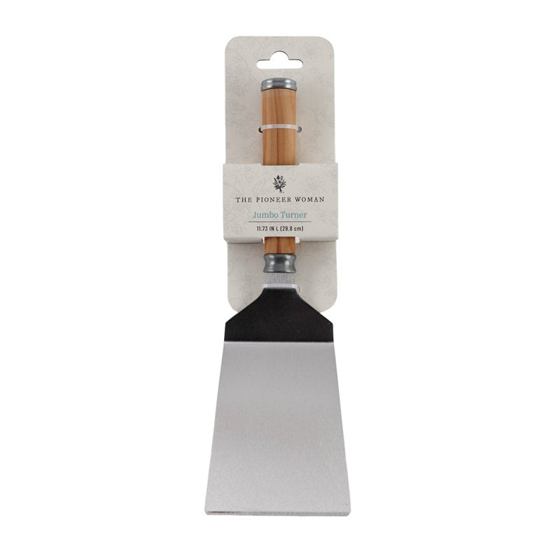 Stainless Steel Jumbo Turner - Olivewood Kitchen Tool