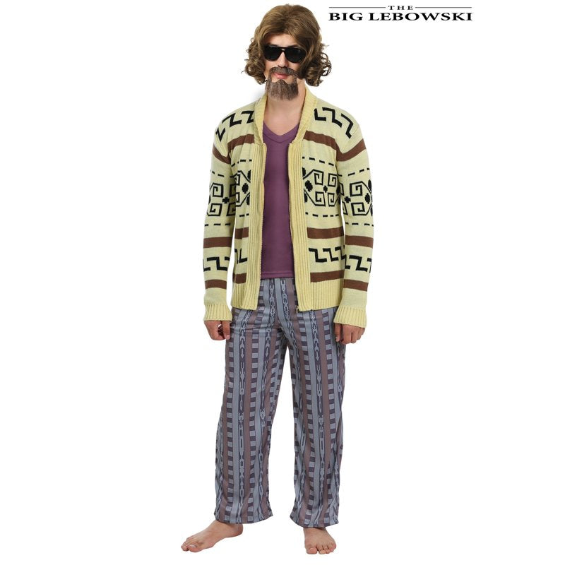 Men's Plus Size The Big Lebowski The Dude Sweater Costume - 3X