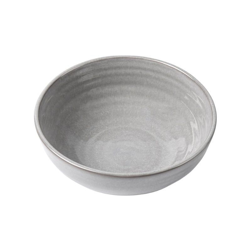 Stoneware Round Cereal Bowl - 6.25" Grey - Single