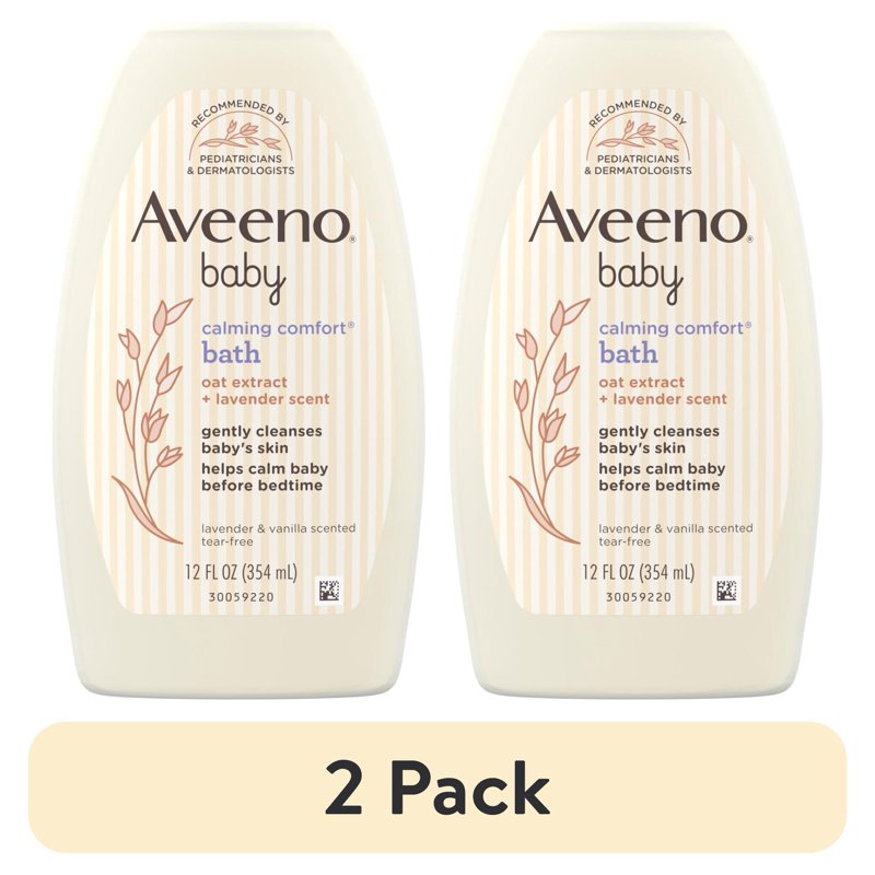 Calming Comfort Baby Bath & Body Wash - Lavender & Vanilla, 12 fl oz