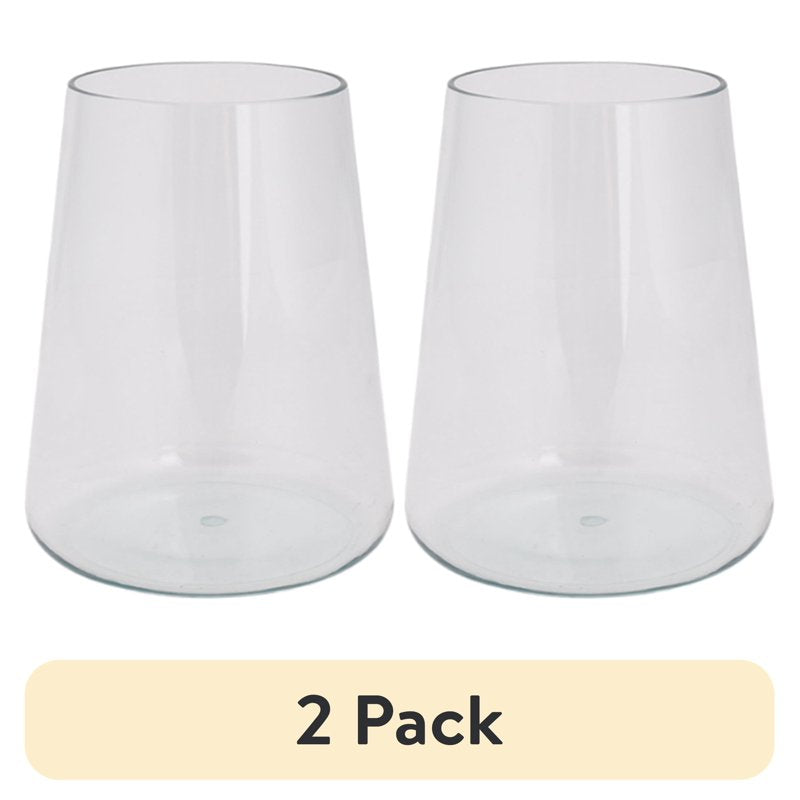20-Ounce Tritan Stemless Wine Glass - 2 Pack
