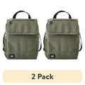 Reusable Lunch Tote - 2 Pack Sage Green Oxford Lunch Sack