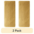 Textured Cotton Hand Towel - Beautiful by Drew Barrymore Amber Yellow 2 Pack
