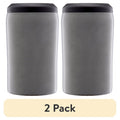 3-in-1 Silver Universal Can Cooler - 2 Pack