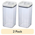 19 Cup Airtight Food Storage Container - 2 Pack, BPA-Free, Stackable