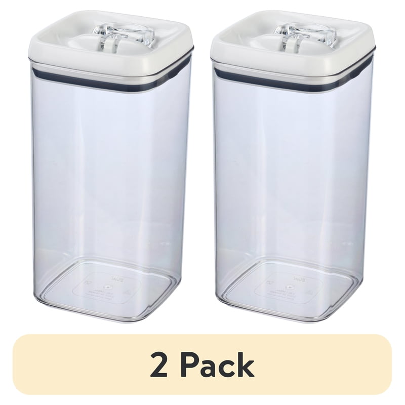 19 Cup Airtight Food Storage Container - 2 Pack, BPA-Free, Stackable