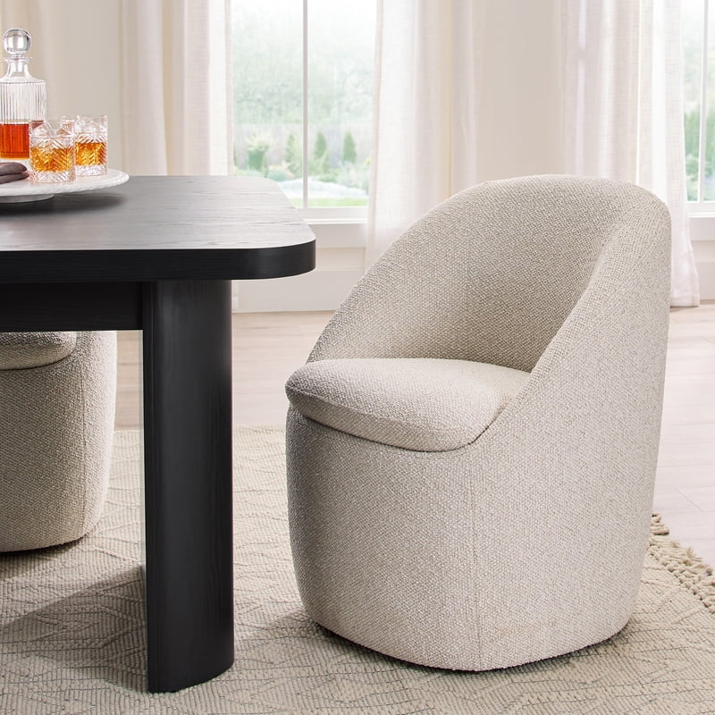 Mira Everywhere Dining Chair - Cream, 2 Pack