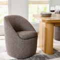 Mira Everywhere Dining Arm Chair - Truffle Brown, 2 Pack