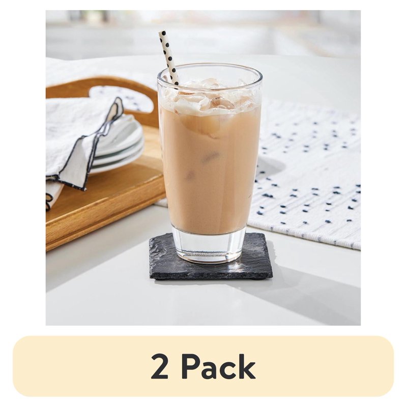 17 oz Clear Drinking Glasses Set - 2 Pack
