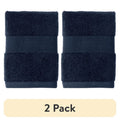 Blue Admiral 2-Pack Soft Cotton Washcloths - Ultra Absorbent & Gentle