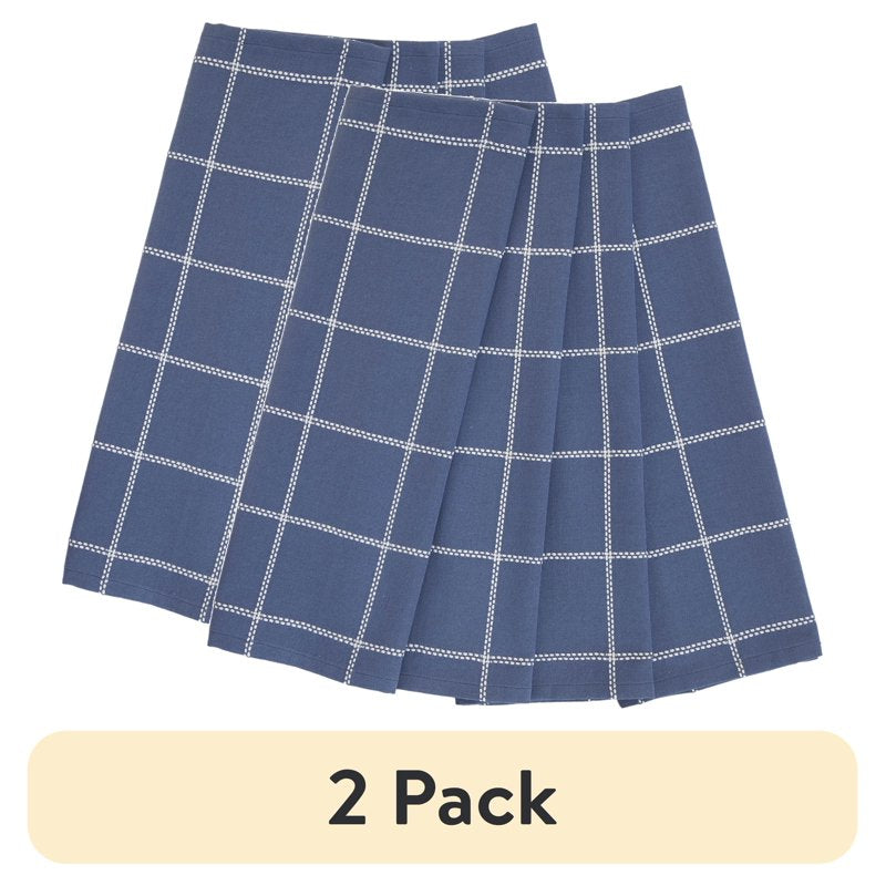 Woven Jamey Napkin Set - 20" x 20" - Washed Indigo - 2 Pack