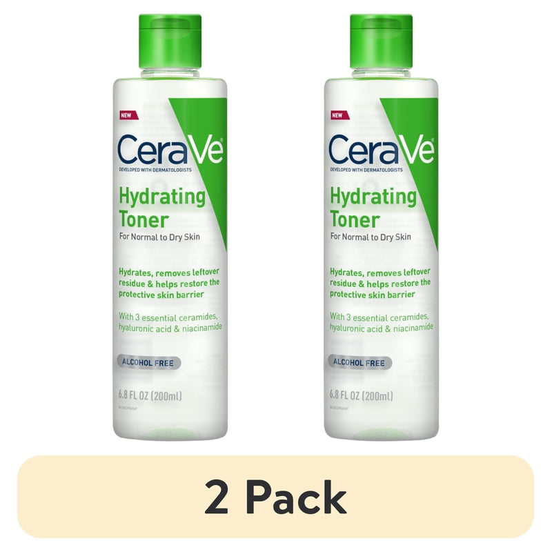Hydrating Facial Toner for Dry Skin - Alcohol-Free with Hyaluronic Acid
