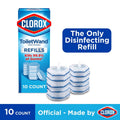 2 Pack ToiletWand Disinfecting Scrubbing Pads - Preloaded with Cleaner