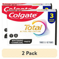 Whitening Charcoal Toothpaste Pack - Mint Flavor, 5.1 oz