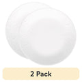 Corelle Madeline 8.5" Glass Salad Plate - 2 Pack