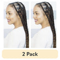 Pre-Stretched Synthetic Braid Hair Extensions, 52-Inch, 2-Pack