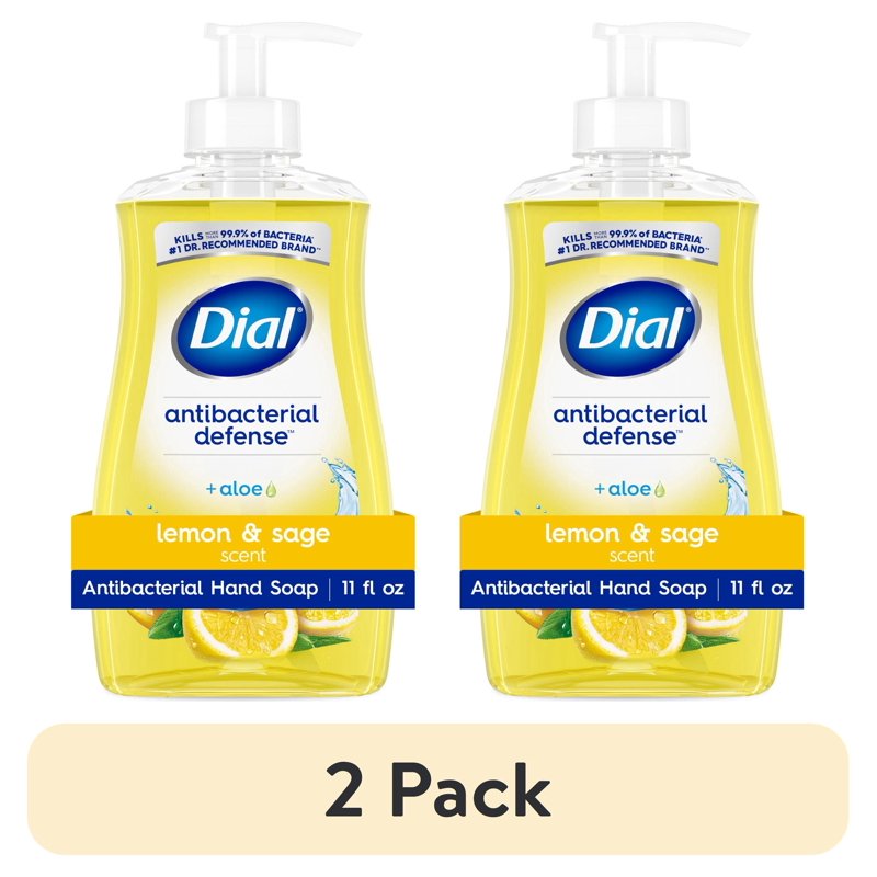 Antibacterial Liquid Hand Soap - Lemon & Sage Moisturizing Formula