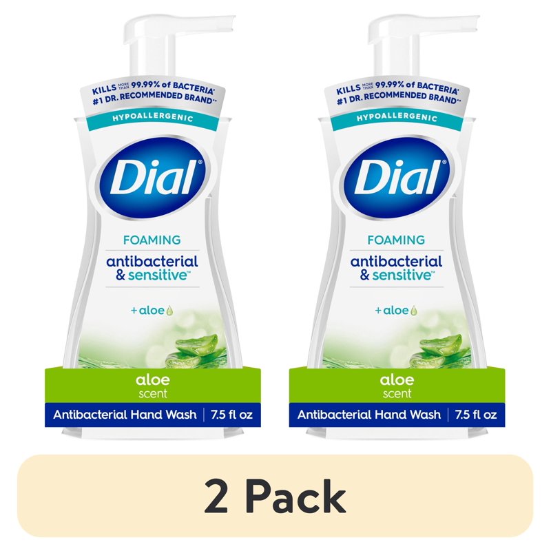 Antibacterial Foaming Hand Soap with Aloe - Hypoallergenic pH Balanced