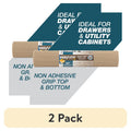 EasyLiner Select Grip Shelf Liner - 20" x 18' Roll, 2 Pack - Taupe