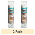 Smooth Top EasyLiner Shelf Liner - Gray Marble, 12" x 10' Roll, 2 Pack