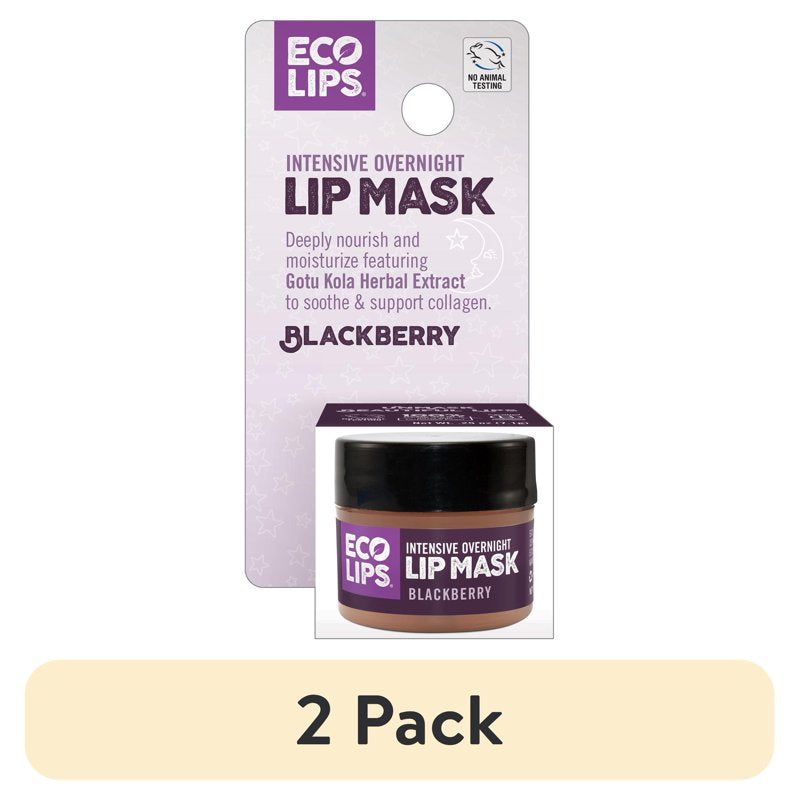 Blackberry Intensive Overnight Lip Mask - Natural Moisturizing Treatment