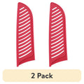 5-Inch Ceramic Santoku Knife - Red, 2 Pack