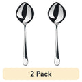 Extra Large Stainless Steel Serving Spoon - 2 Pack
