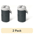 ½ Gallon Insulated Sports Beverage Jug with Hooks - Charcoal Gray, 2 Pack