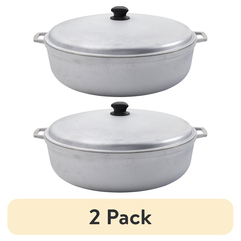 11.6qt Cast Aluminum Caldero - 2 Pack - IMUSA