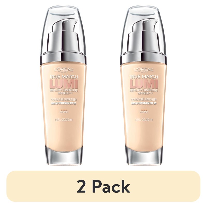 Luminous Liquid Foundation Makeup with SPF 20 - Hydrating Buildable Coverage