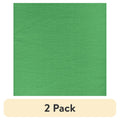 Multicolor 2 Pack Anti-Pill Fleece Fabric - 100% Polyester, 1.5-Yard Precut, Kelly Green