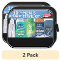 10-Piece Men’s Travel Grooming Kit - TSA Compliant Toiletries Set