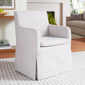 Wren Slipcover Dining Chairs with Casters - 2 Pack, Cream