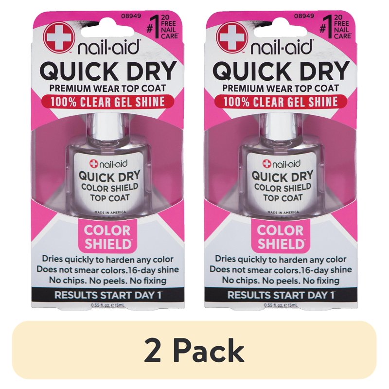 Quick Dry Glass Shine Nail Top Coat - High Gloss & Chip Resistant Finish
